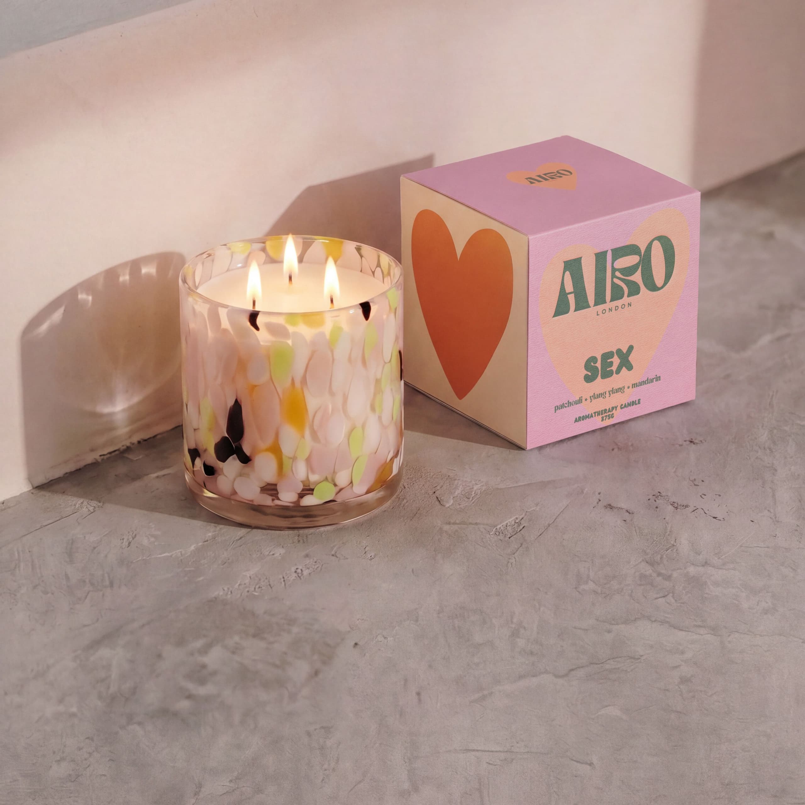 The Seductive Candle in a naturally lit setting